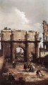 rome the arch of constantine 1742 Canaletto Venice